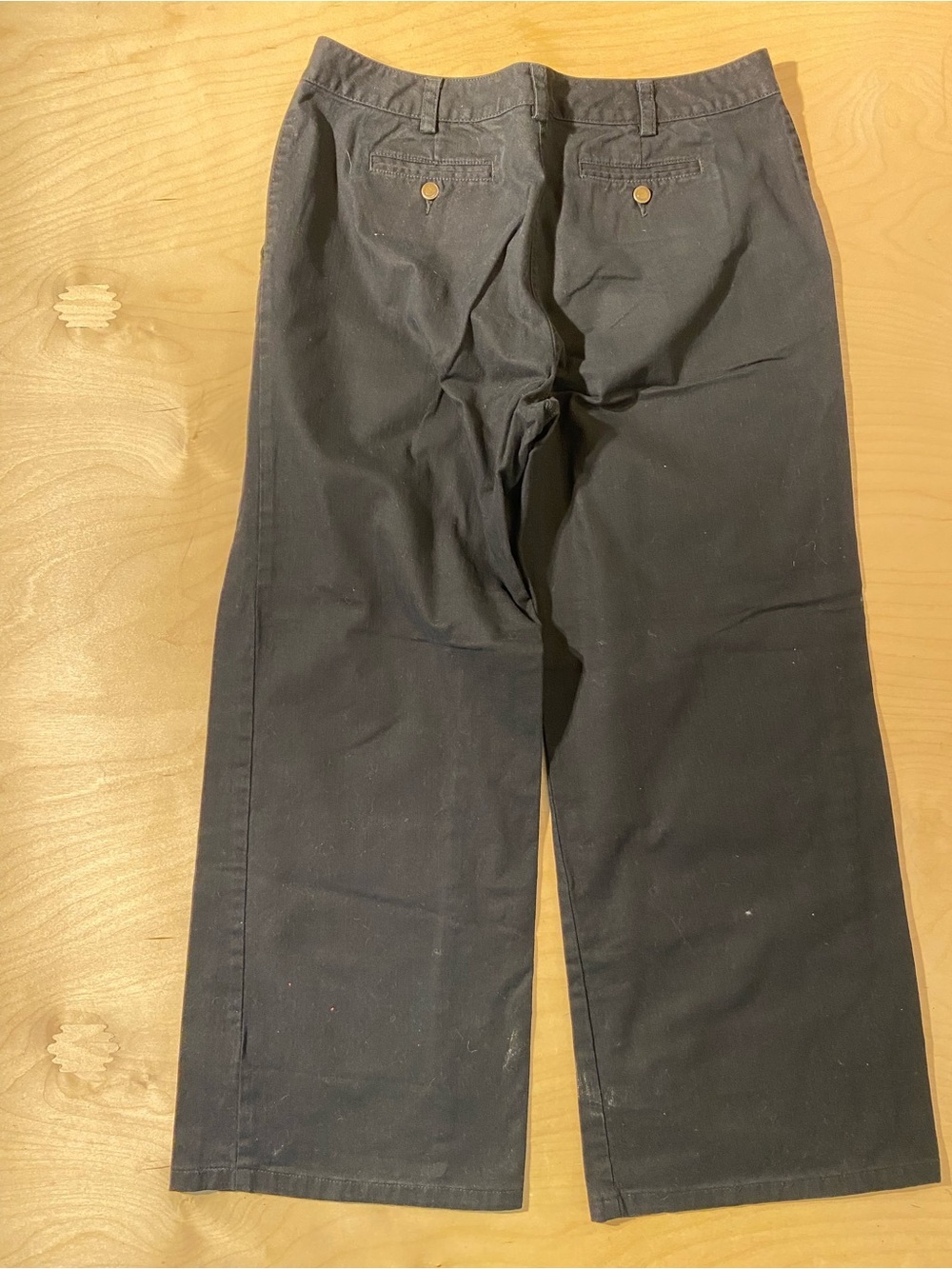 Ruby Rd. Black Wide Straight-Leg Pants 12 (RZ) - Picture 7 of 8